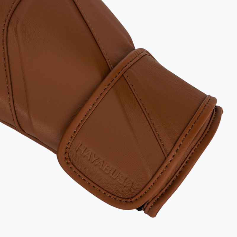 Boxing gloves Hayabusa E1 Leather brown 6