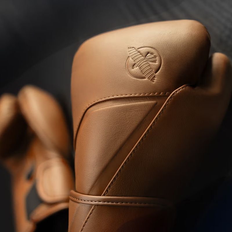 Boxing gloves Hayabusa E1 Leather brown 2