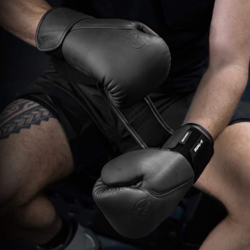 Boxing gloves Hayabusa T360 Leather black 5