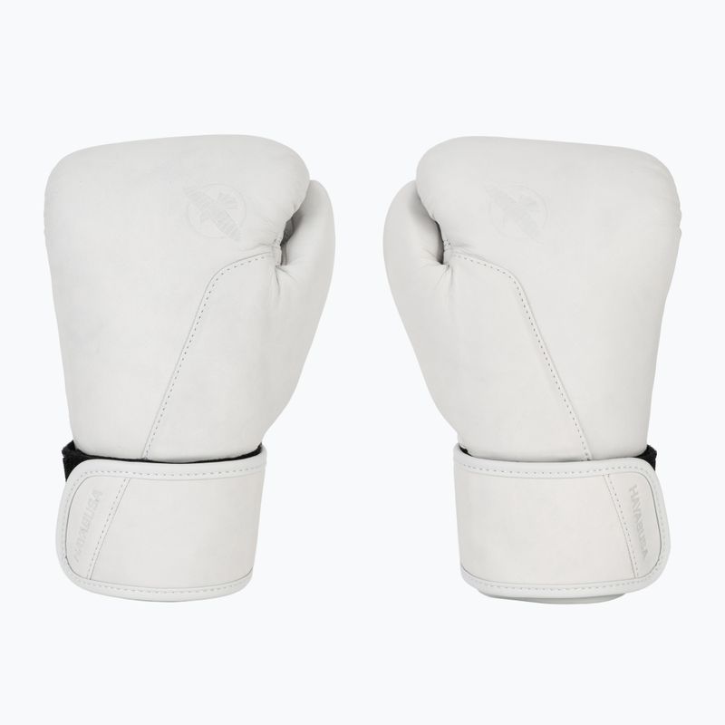 Boxing gloves Hayabusa T360 Leather white 2