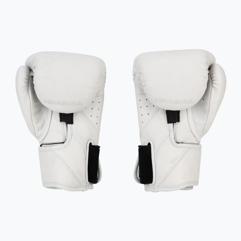 Boxing gloves Hayabusa T360 Leather white 3