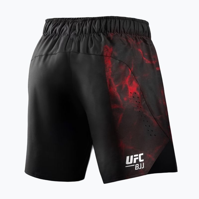Men's training shorts Hayabusa X UFC BJJ Grappling red 2