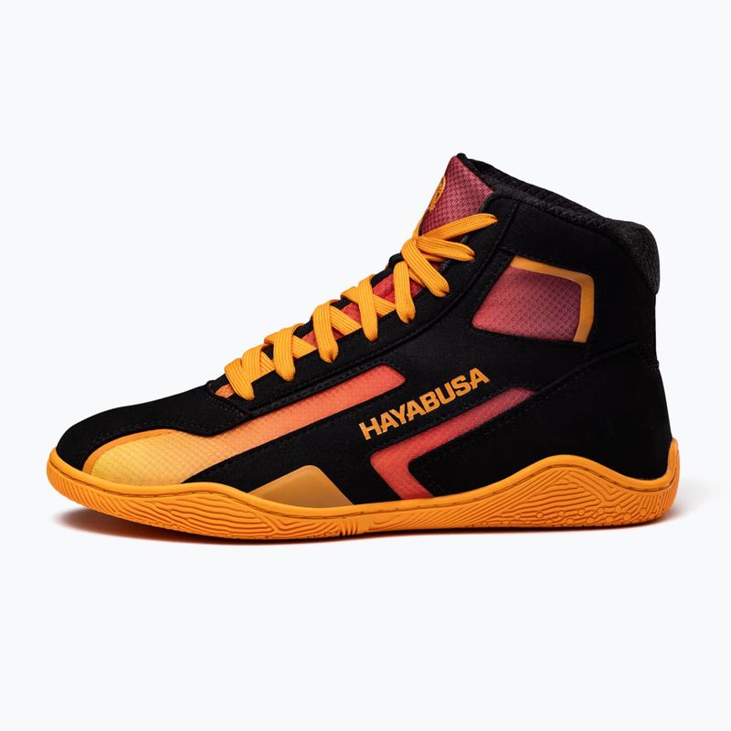 Boxing shoes Hayabusa Surge black/orange 2