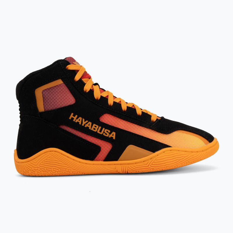 Boxing shoes Hayabusa Surge black/orange 2