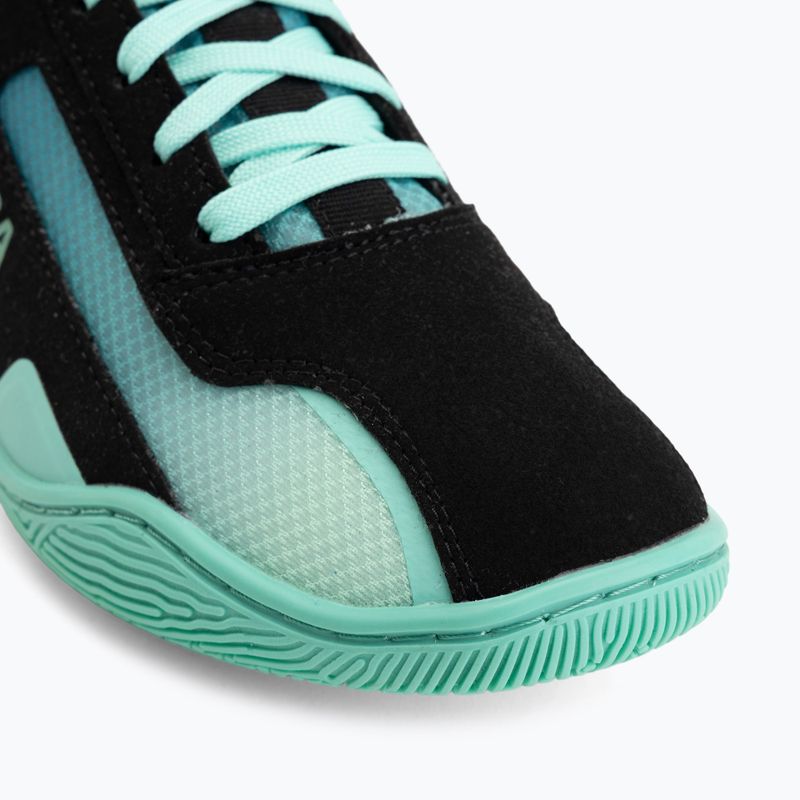 Boxing shoes Hayabusa Surge black/cyan 7