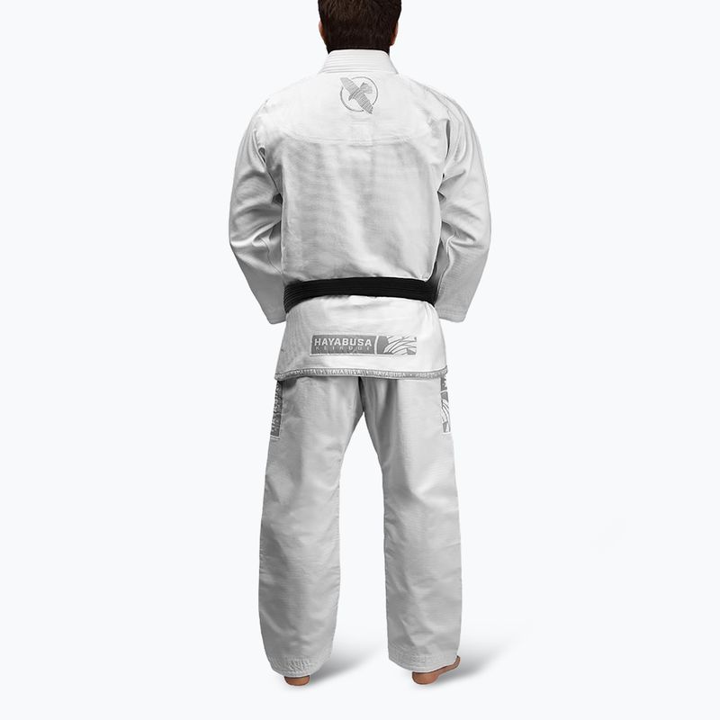 GI for Brazilian jiu-jitsu Hayabusa Lightweight white 5