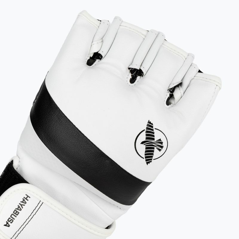 Hayabusa T3 MMA grappling gloves white/black 5