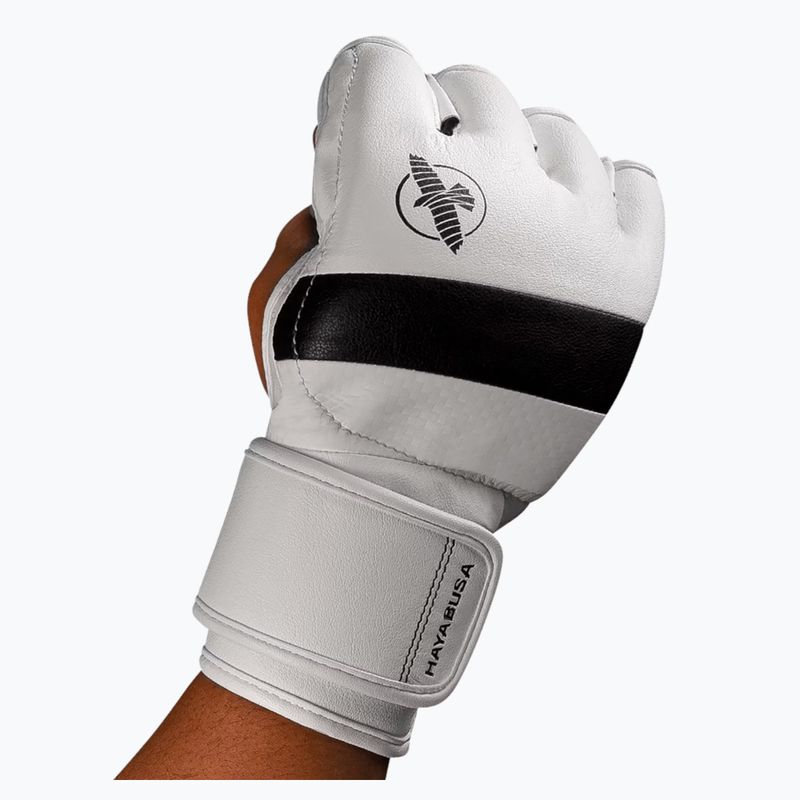 Hayabusa T3 MMA grappling gloves white/black 7