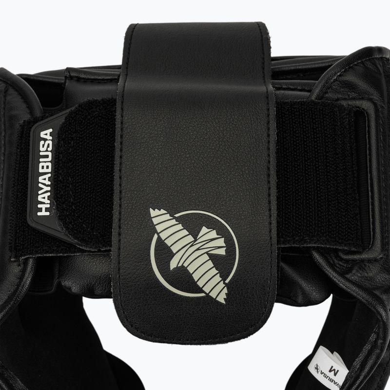Hayabusa T3 Headgear boxing helmet black/red 5