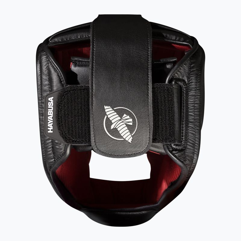 Hayabusa T3 Headgear boxing helmet black/red 4