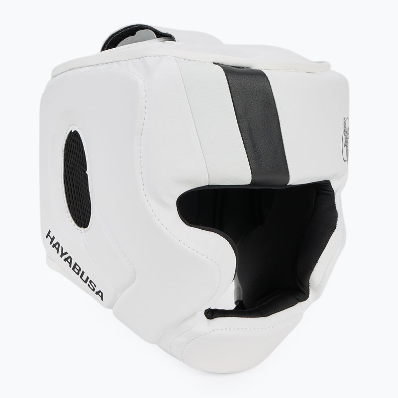 Hayabusa T3 Headgear white/black boxing helmet