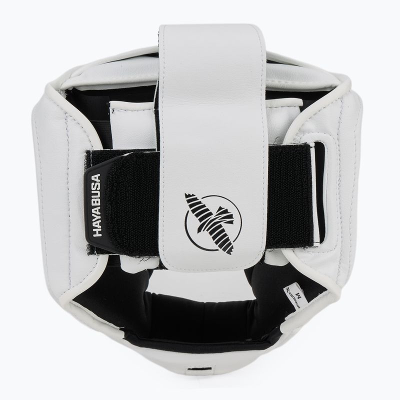 Hayabusa T3 Headgear white/black boxing helmet 4