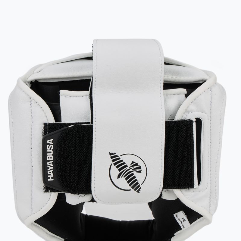 Hayabusa T3 Headgear white/black boxing helmet 5