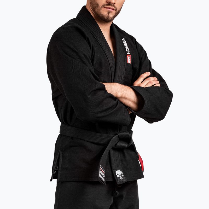 GI for Brazilian jiu-jitsu Hayabusa Marvel The Punisher black 4