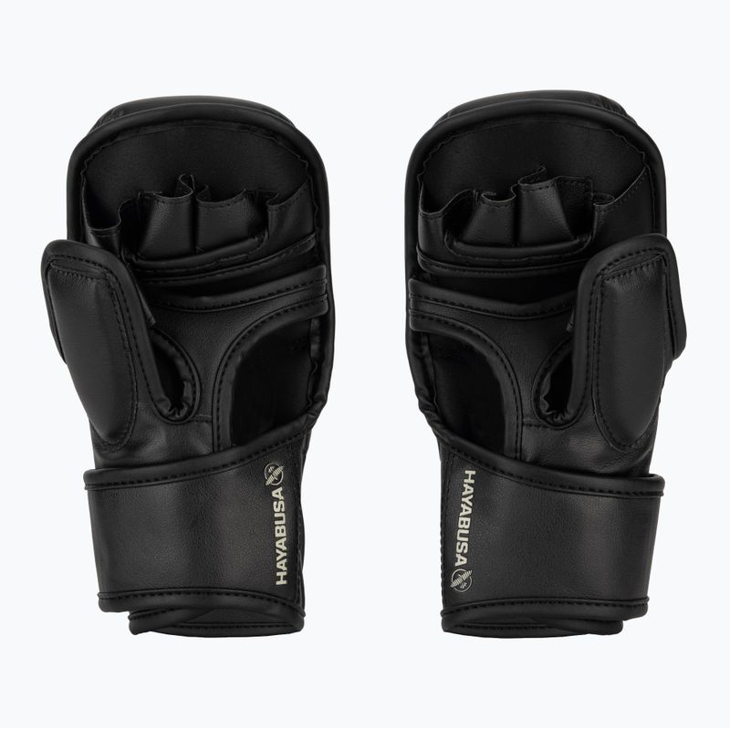 Hayabusa T3 Hybrid black grappling gloves 3