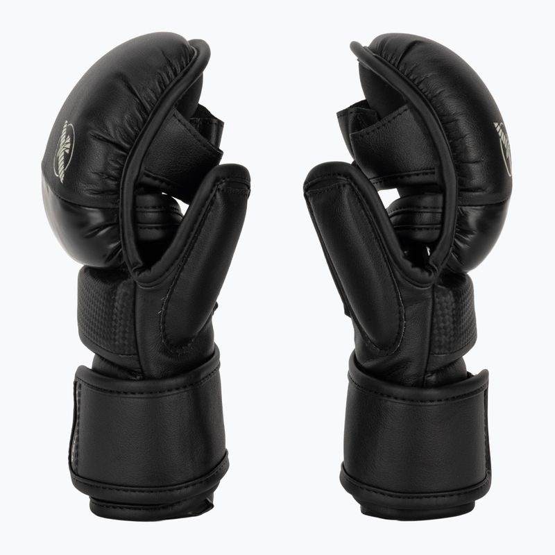 Hayabusa T3 Hybrid black grappling gloves 4