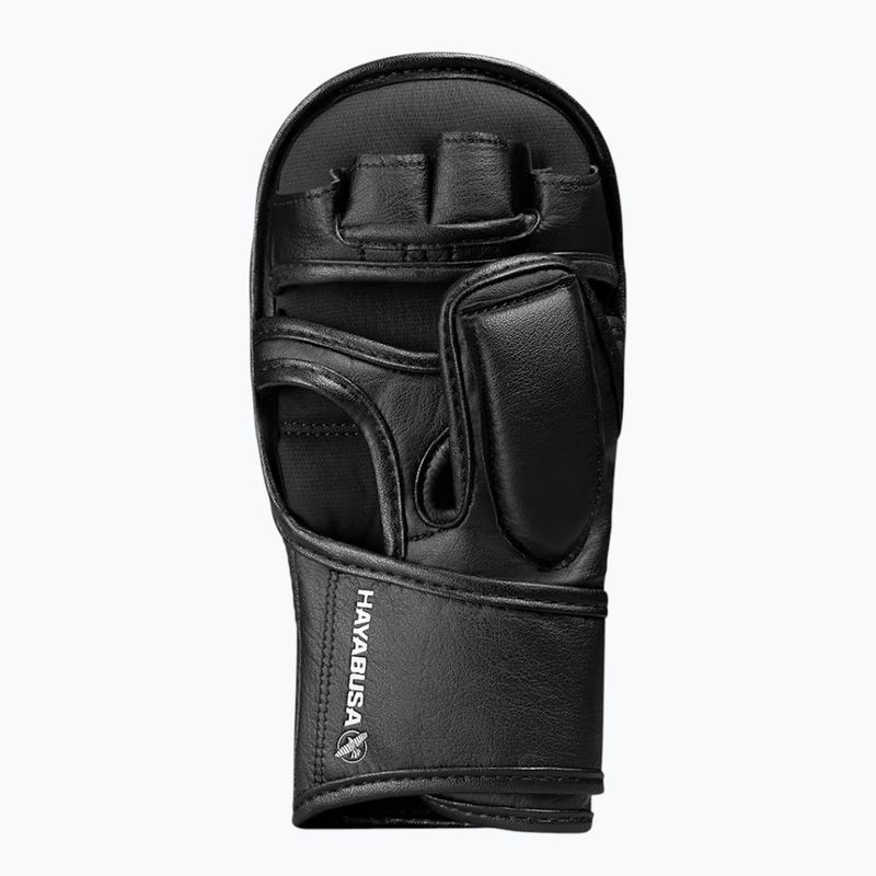 Hayabusa T3 Hybrid black grappling gloves 2