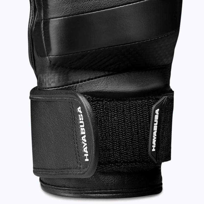 Hayabusa T3 Hybrid black grappling gloves 3