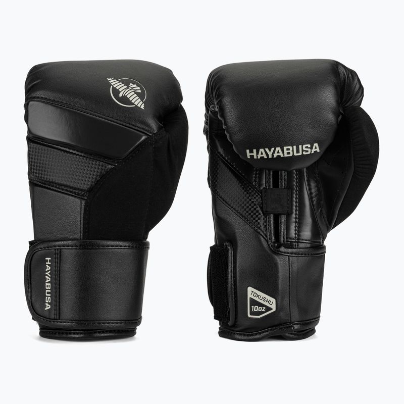Hayabusa T3 black boxing gloves 2