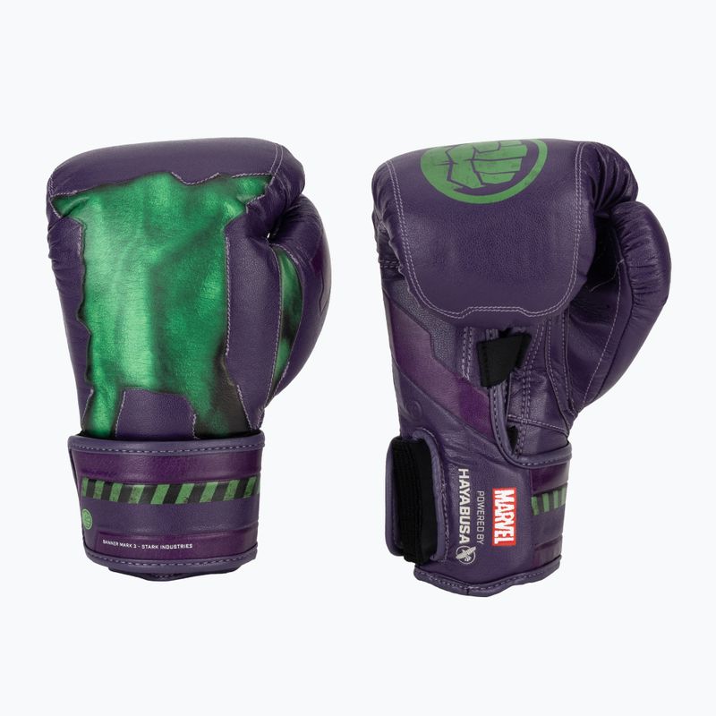 Hayabusa boxing gloves Marvel's Hulk purple/green