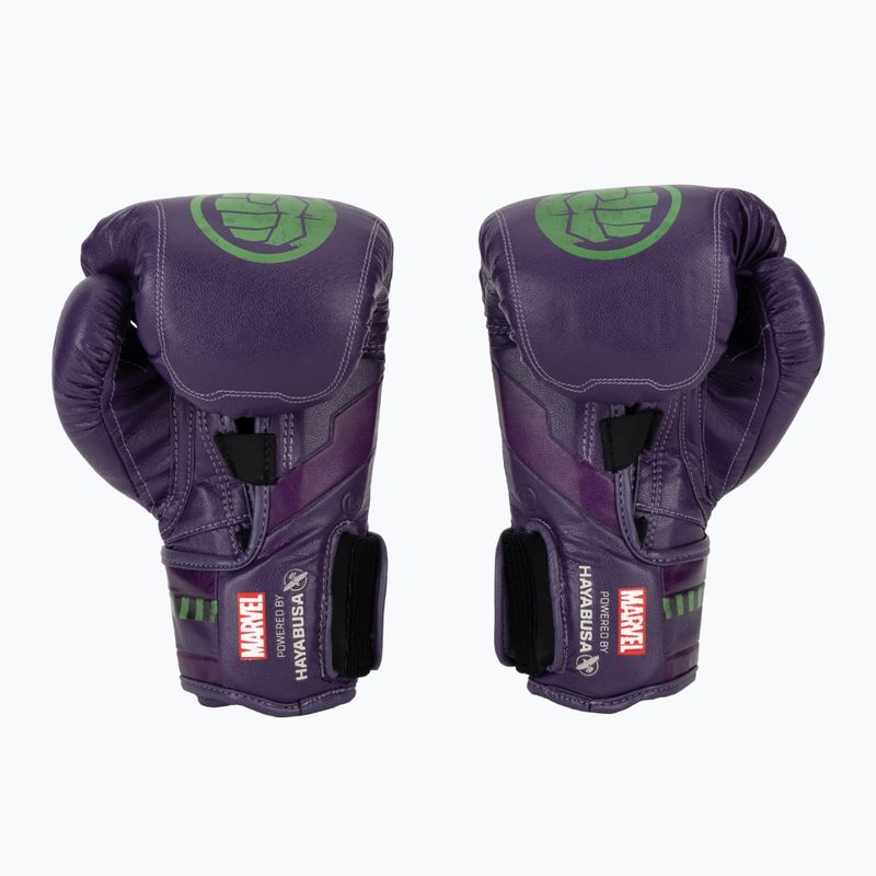 Hayabusa boxing gloves Marvel's Hulk purple/green 3