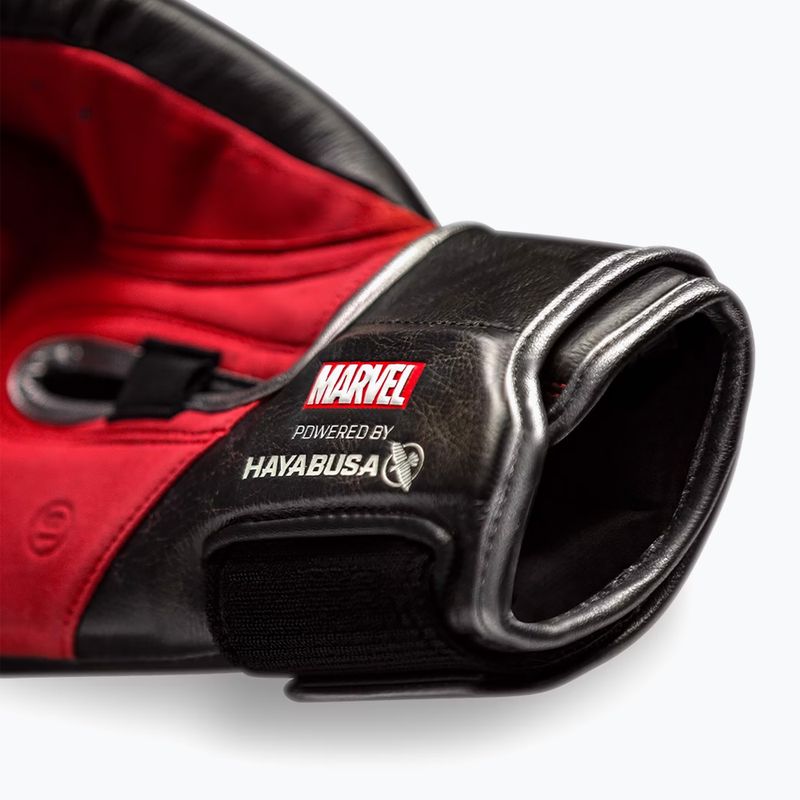 Hayabusa Thor silver boxing gloves 3