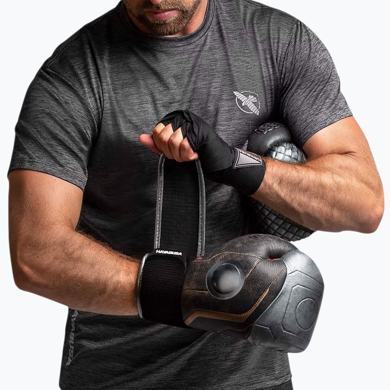 Hayabusa Thor silver boxing gloves 4
