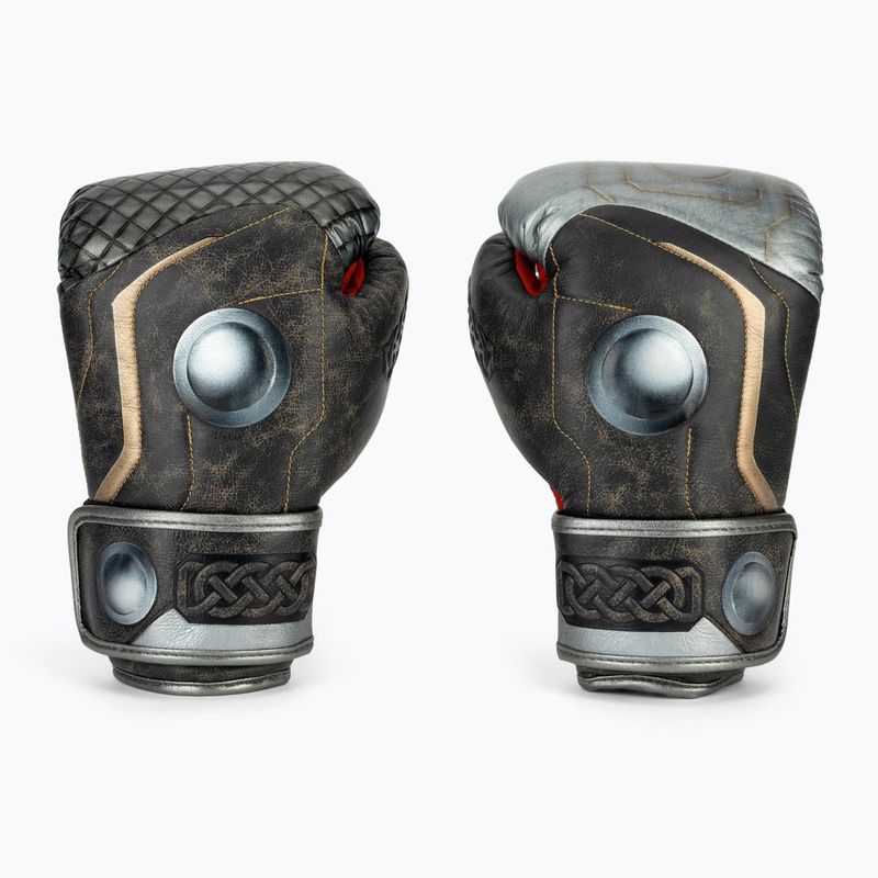 Hayabusa Thor silver boxing gloves 2