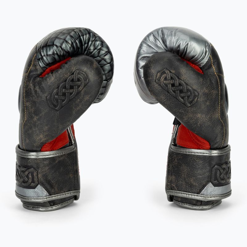 Hayabusa Thor silver boxing gloves 4