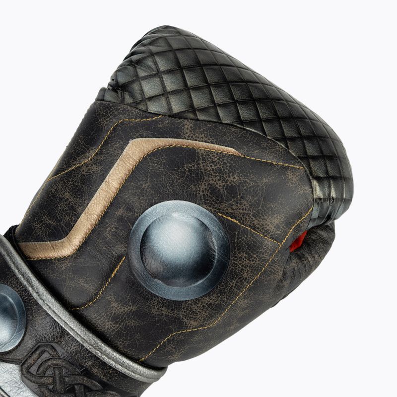 Hayabusa Thor silver boxing gloves 5