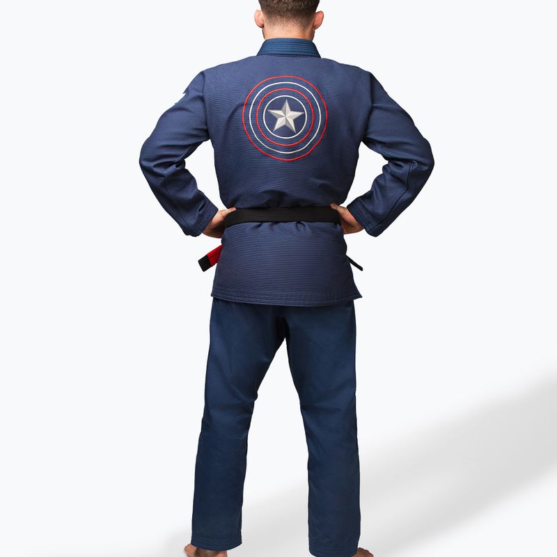 GI for Brazilian jiu-jitsu Hayabusa Marvel's Captain America blue 2