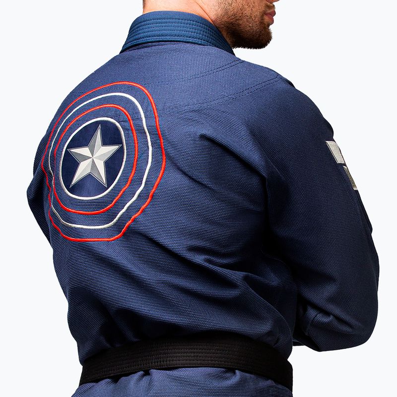 GI for Brazilian jiu-jitsu Hayabusa Marvel's Captain America blue 5