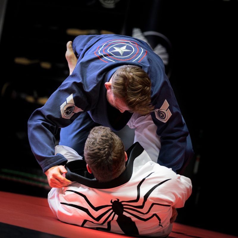 GI for Brazilian jiu-jitsu Hayabusa Marvel's Captain America blue 9