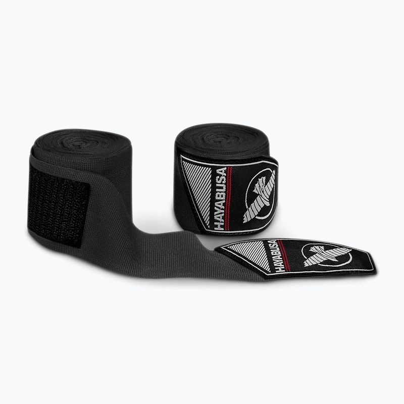 Hayabusa Perfect Stretch Youth Boxing Hand Wraps 450 cm black 2