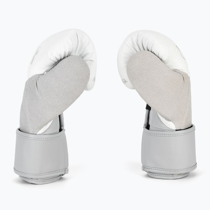 Hayabusa T3 white/grey boxing gloves 4