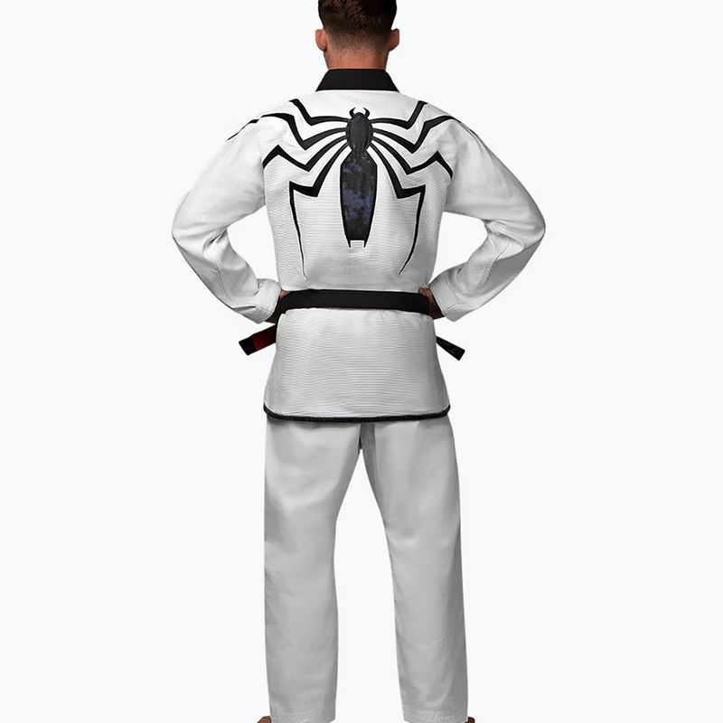 GI to Brazilian jiu-jitsu Hayabusa Marvel Venom white 2