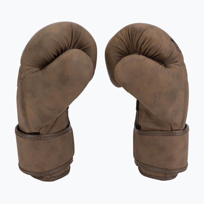 Hayabusa T3 LX Vintage brown boxing gloves T3LX14G 4