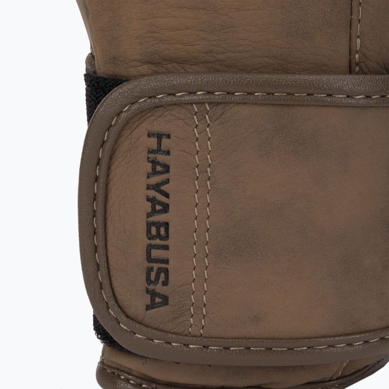 Hayabusa T3 LX Vintage brown boxing gloves T3LX14G 6