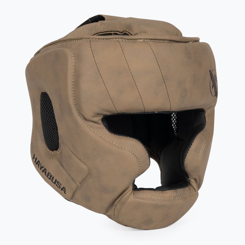 Hayabusa T3 Lc Headguard brown boxing helmet T3LXHG-BR