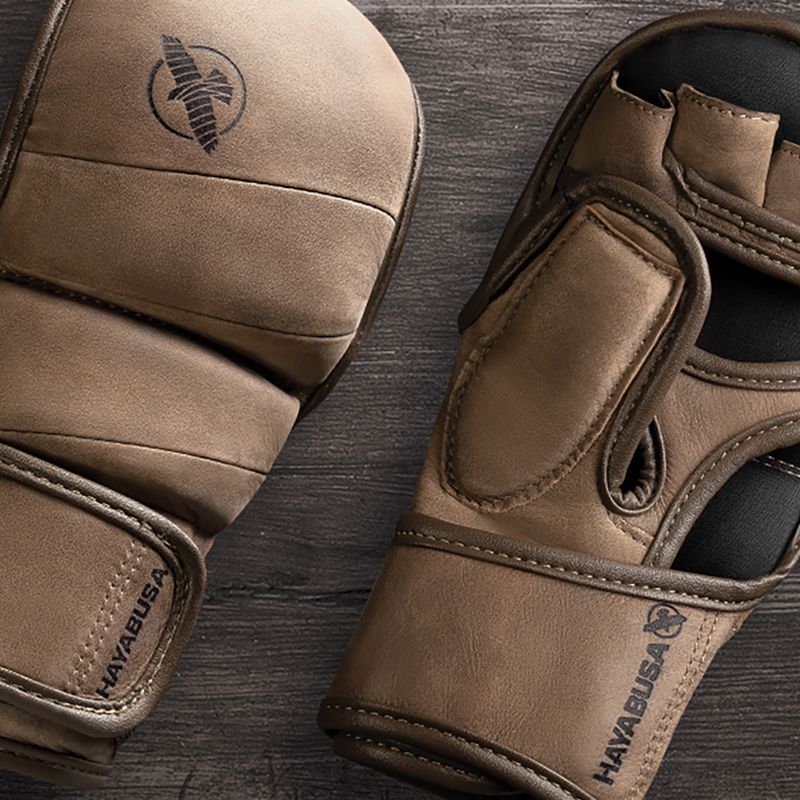 Boxing gloves Hayabusa T3 LX Hybrid brown 12