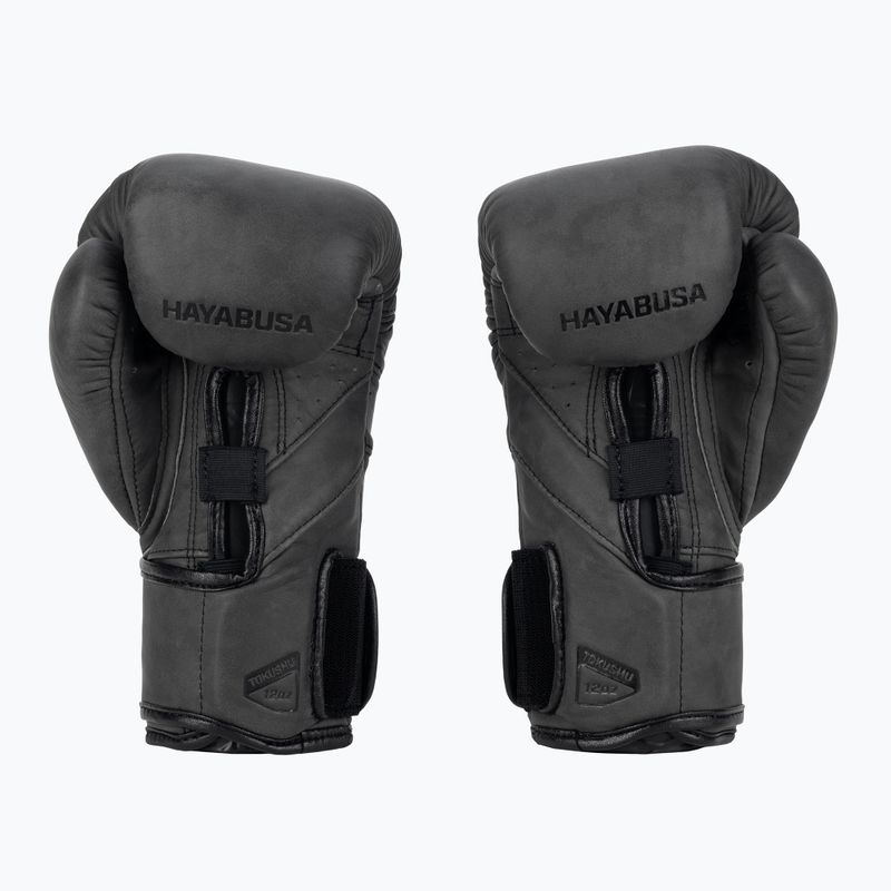 Hayabusa T3 LX obsidian boxing gloves 2