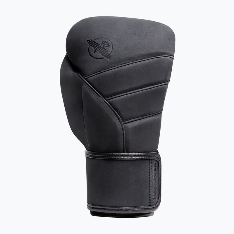 Hayabusa T3 LX obsidian boxing gloves 6