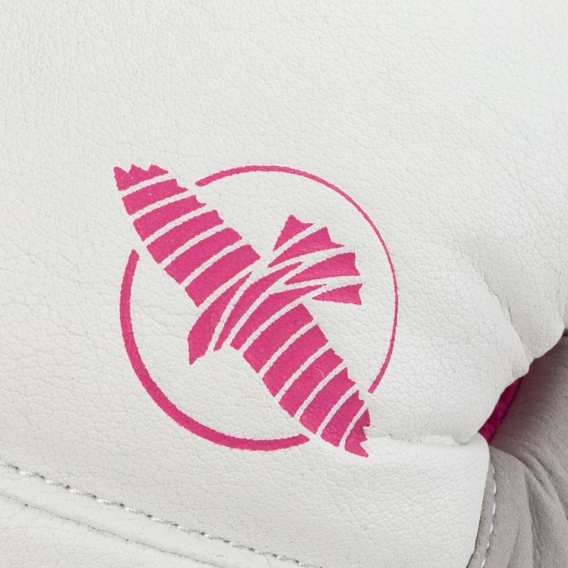 Hayabusa T3 boxing gloves white and pink T314G 5