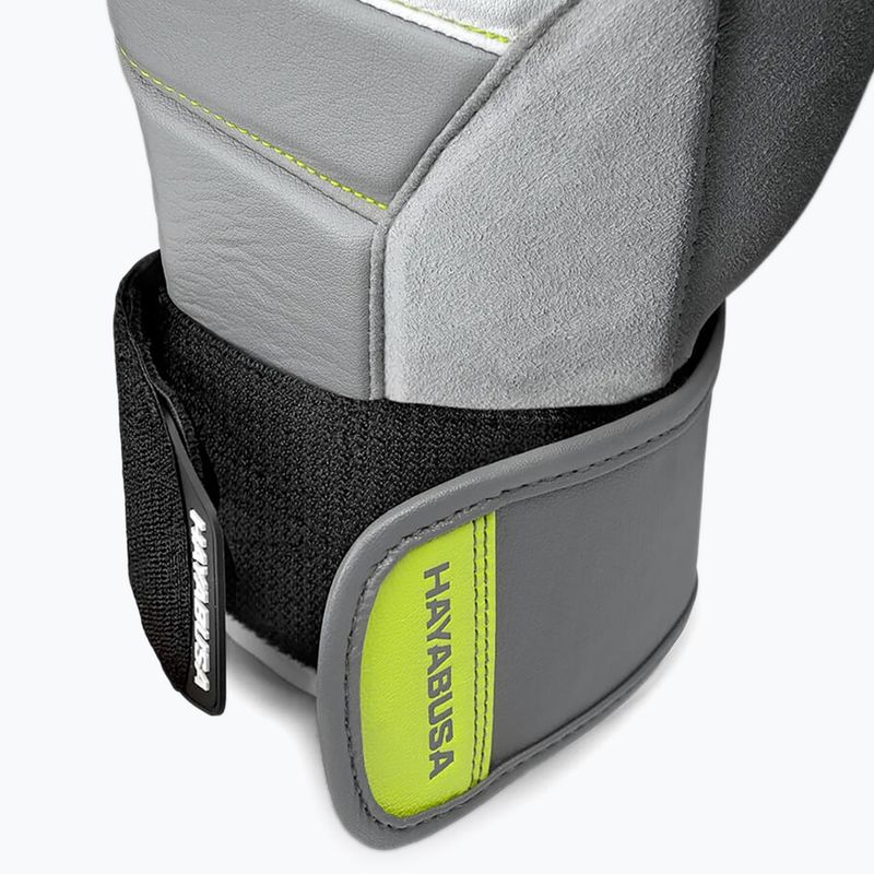Hayabusa T3 grey-yellow boxing gloves T314G 8