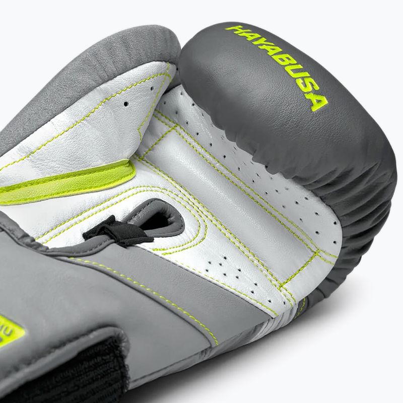 Hayabusa T3 grey-yellow boxing gloves T314G 10