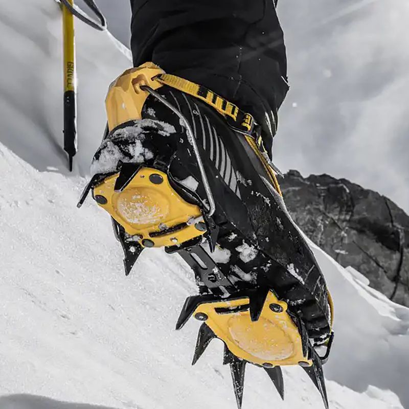 Semi-automatic crampons Grivel G12 LT yellow 6