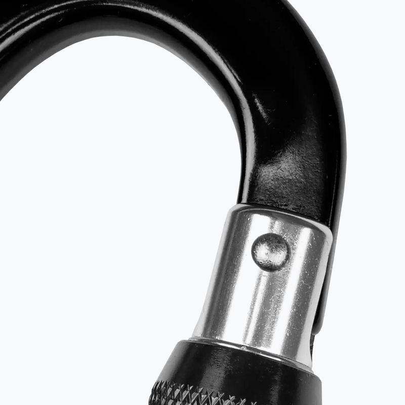 Carabiner Grivel Mega K6N Screw Lock black/black 2