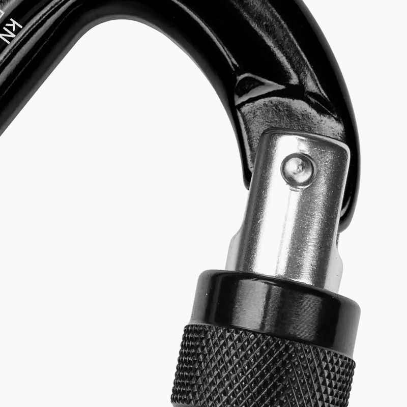 Carabiner Grivel Delta K5N Screw Lock black/black 2