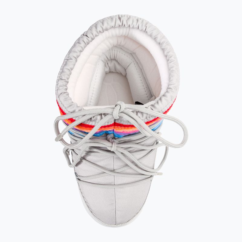Women's Moon Boot Icon Low Rainbow glacier grey 6