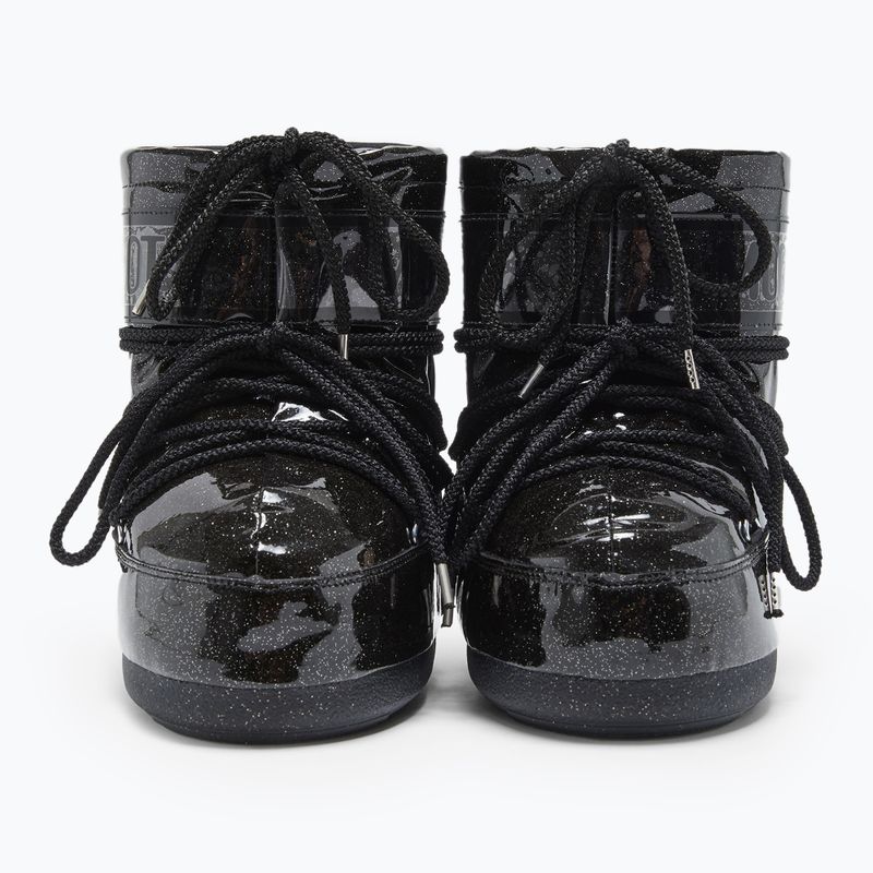 Women's Moon Boot Icon Low Glitter black 7